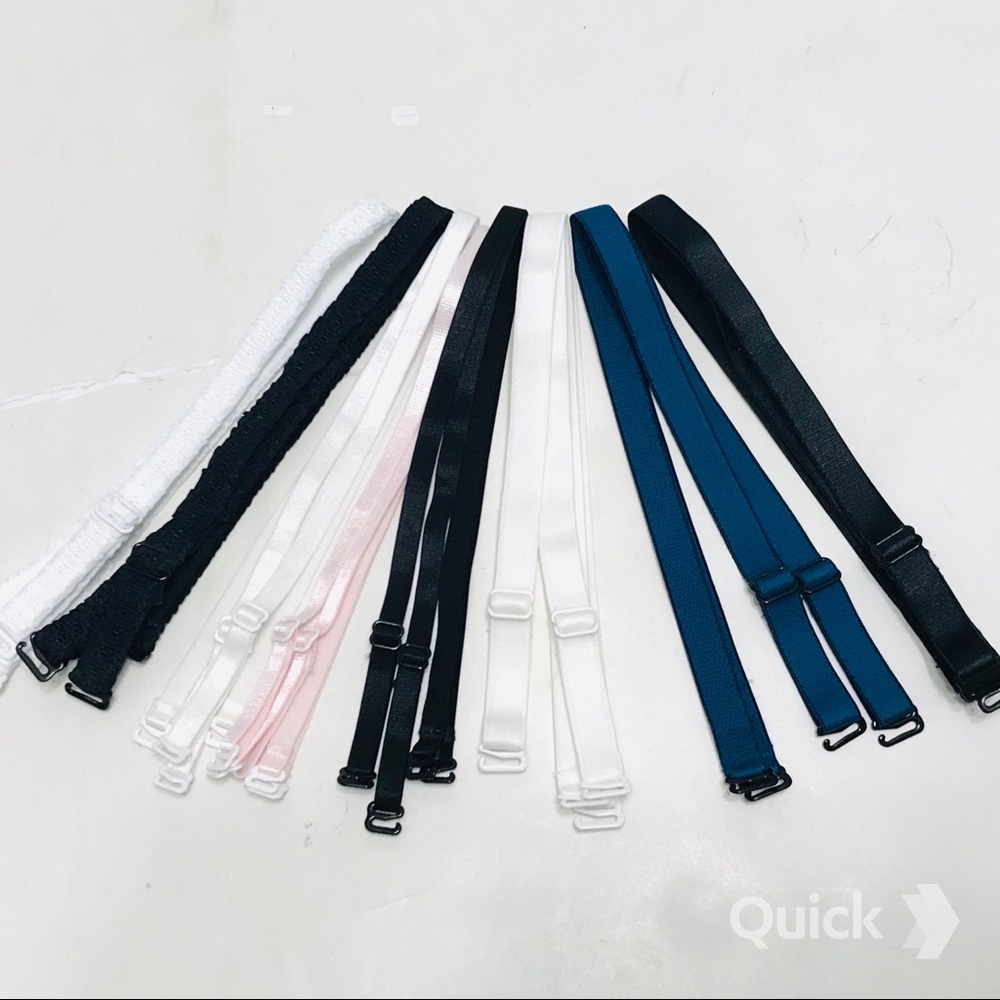 New 12 pairs Assorted Bra Straps - Picture 3 of 11